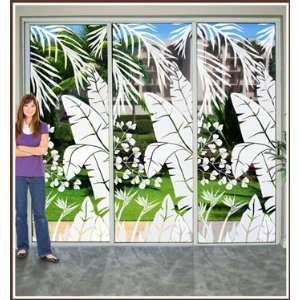   Oasis 2 16 x 96 Clear Etched Glass Window Film 