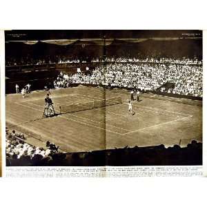  1949 WIMBLEDON TENNIS SPORT GERTRUDE MORAN HOAHING