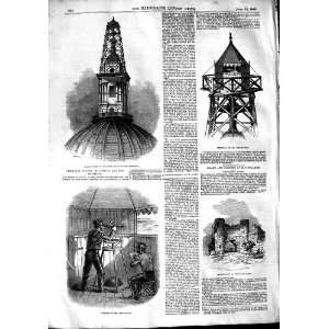  1848 OBSERVATORY PAULS CATHEDRAL STRANDWELL PIPE WELL 