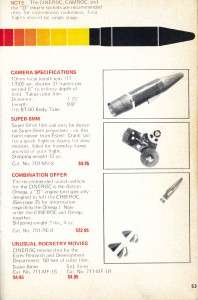 Estes Model Rocket Catalog 1971 #712   3rd of 3 Catalogs Issued in 