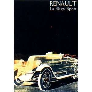  Renault La 40 Cv Sport    Print