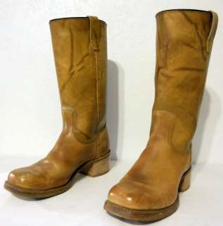 Vintage Wrangler Womens Tall Campus Boho Boots Size 8 D  