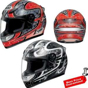  Shoei RF 1000 Zemke 2 Full Face Helmet XX Small  Red 