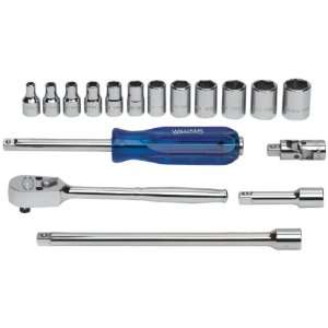   Williams MSM 17HFTB 17 Piece 1/4 Inch Drive Socket and Drive Tool Set