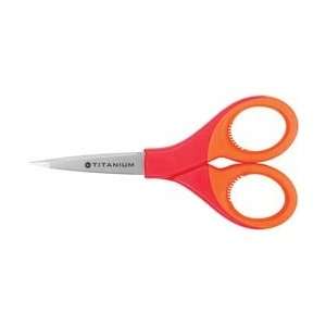   Blooms Detail Tip Titanium Scissors 5 Red/Orange 14194; 2 Items/Order