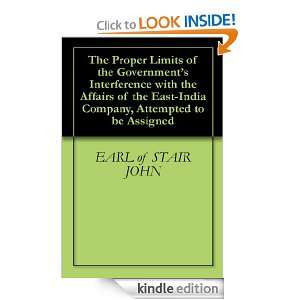  Attempted to be Assigned EARL of STAIR JOHN  Kindle Store