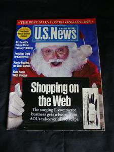 US News & World Report, 12/7/1998, Shopping on the Web  