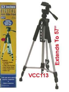 57 Tripod for CANON EOS 60D 40D 30D T3I T3 D600 D550  