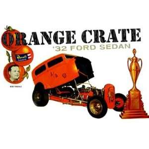  Revell 1/25 1932 Orange Crate Ford Sedan Car Model Kit 