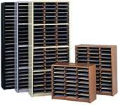 Safco Products E Z Stor Steel Project Organizer, 12 Compartments, Gray 