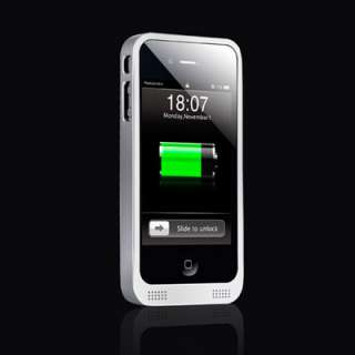 1800mAh Extended Battery Power Slim Case for iPhone 4  