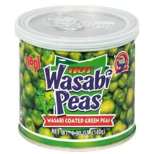 Hapi, Wasabi Peas, 4.9 Ounce (24 Pack) Grocery & Gourmet Food