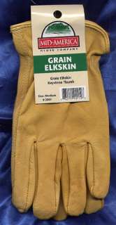 Grain ELKSKIN Work/Driver Gloves SWEET Sz M  
