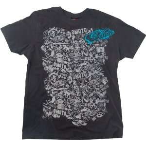 neal Addiction Black T Shirt (SizeL) 