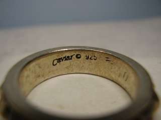 Lagos Sterling Silver Caviar Ring  