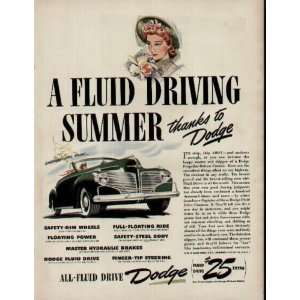  A Fluid Driving Summer thanks to Dodge  1941 Dodge 