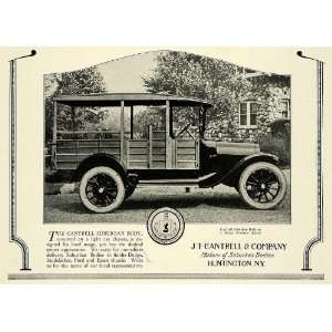  1922 Ad J. T. Cantrell Antique Suburban Body Dodge 