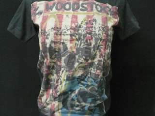 Woodstock festival peace Music rock womens t shirt  S  