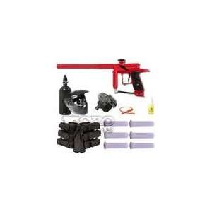   Power G4Paintball Gun Players Package   Red/Black