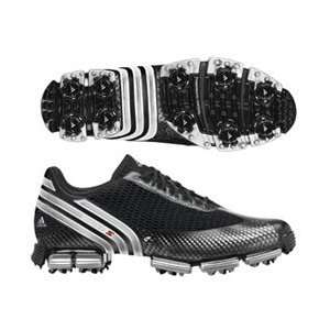  adidas Tour 360 Sport Golf Shoe (Black/Metallic Silver 