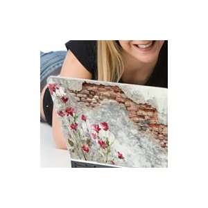  Flowers and old wall laptop skin Electronics