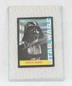 Vintage Star Wars Wonderbread 1977 Darth Vader Card David Prowse 
