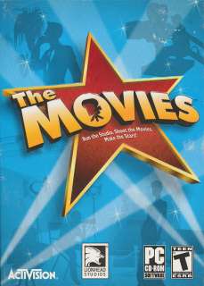 THE MOVIES Hollywood Movie Star Simulation PC Game NEW 047875325876 