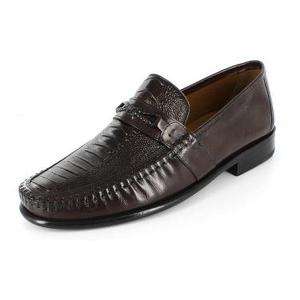   Boot PRYCE Mens Brown Leather Loafer Dress Shoes 93419 200  