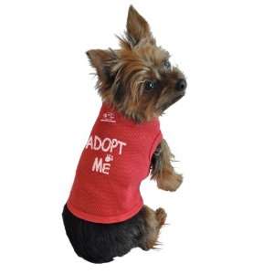    Ruff Ruff and Meow Dog Tank Top, Adopt Me, Red, Small