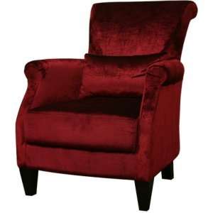  Red Arm Chair by Wholesale Interiors