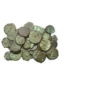  Wholesale 43 Ancient Jewish Bronze Coins, c. 104 B.C.   70 