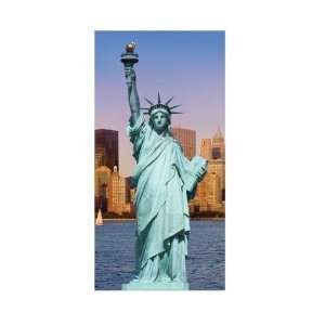    12 Statue of Liberty Beach Towel 30 X 60 Wholesale