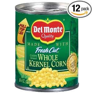 Del Monte Whole Kernel Gold Corn, 8.75 Ounce (Pack of 12)  