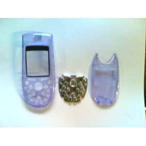  Clear Purple Faceplate Cover for Nokia 3650 Cell Phone 