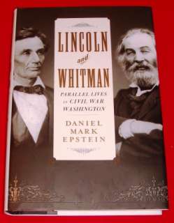 Book Lot President Abraham Lincoln Abe Civil WarJefferson Davis Walt 