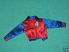 BARBIE FASHION  RED & BLUE WNBA JACKET EXCELLE​NT COND.