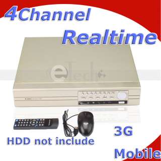 264 4 CHannel BNC4/BNC2 H.264 Security DVR Digital Video Recorder 