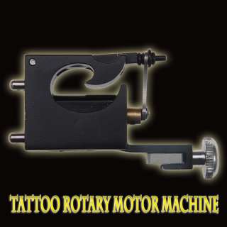 Black Tattoo Rotary Motor Gun F Machine Grip Tube Kit  