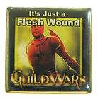 OLD BADGE GUILD WARS GAME ITS JUST A FLESH WOUND x