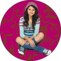 Wizards of Waverly Place Crossing Button B DIS 0573  