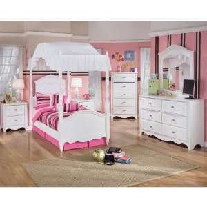 Ashley Furniture Exquisite Canopy Bedroom Set B188 cnp br set  
