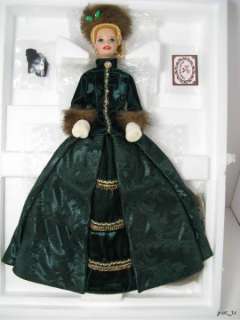   Doll Holiday Caroler Holiday Porcelain Barbie Collection 1996 #4048