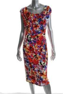 Lauren Ralph Lauren NEW Red Versatile Dress Stretch Sale 8  