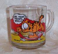 Garfield Mug McDonalds Vintage Use Your Friends Wisely  
