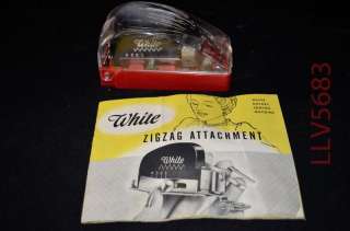 White Geist ZigZag Attachment 4321  