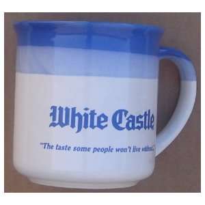 White Castle Ceramic 1990`s Coffee Cup
