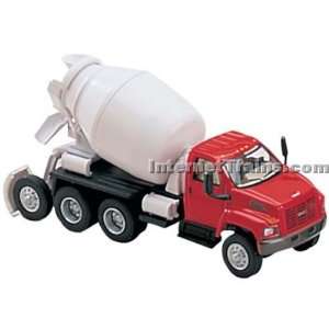   2003 GMC Topkick 4 Axle Cement Mixer Truck   Red/White Toys & Games
