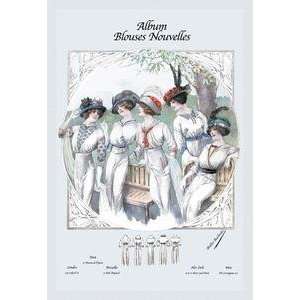  Blouses Nouvelles Five Ladies in White   15726 7