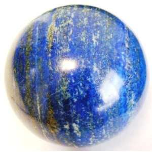  Lapis Ball 04 Blue Afghan Lazuli Crystal Fools Gold Pyrite 