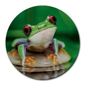  Cute Froggy Round Mouse Pad 